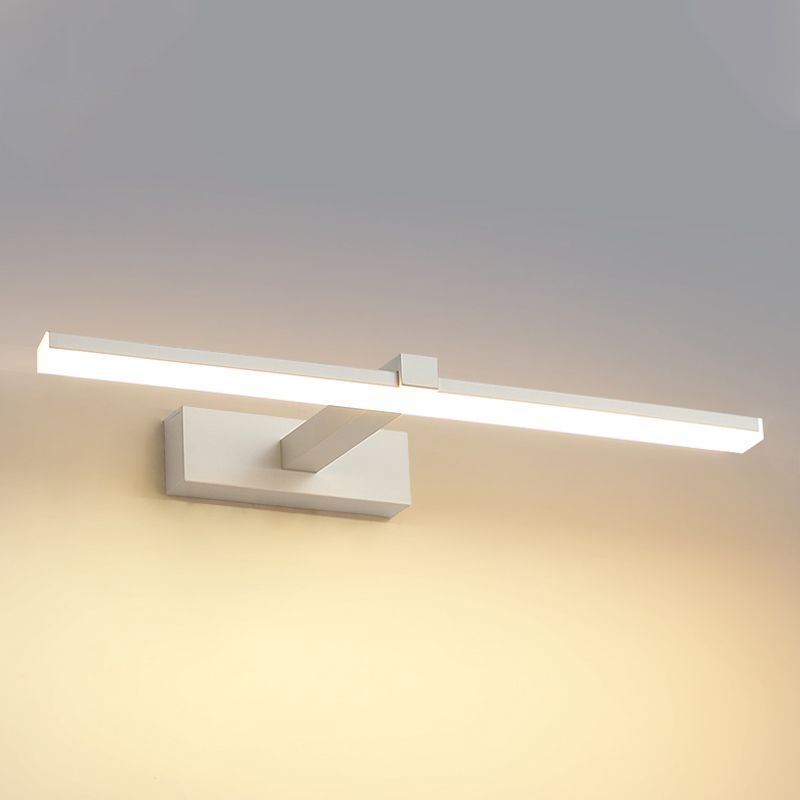 Metall lineare Schattenwandbeleuchtung moderner Stil 1-Lichtspiegel Wandhalterung Leuchte Leuchte