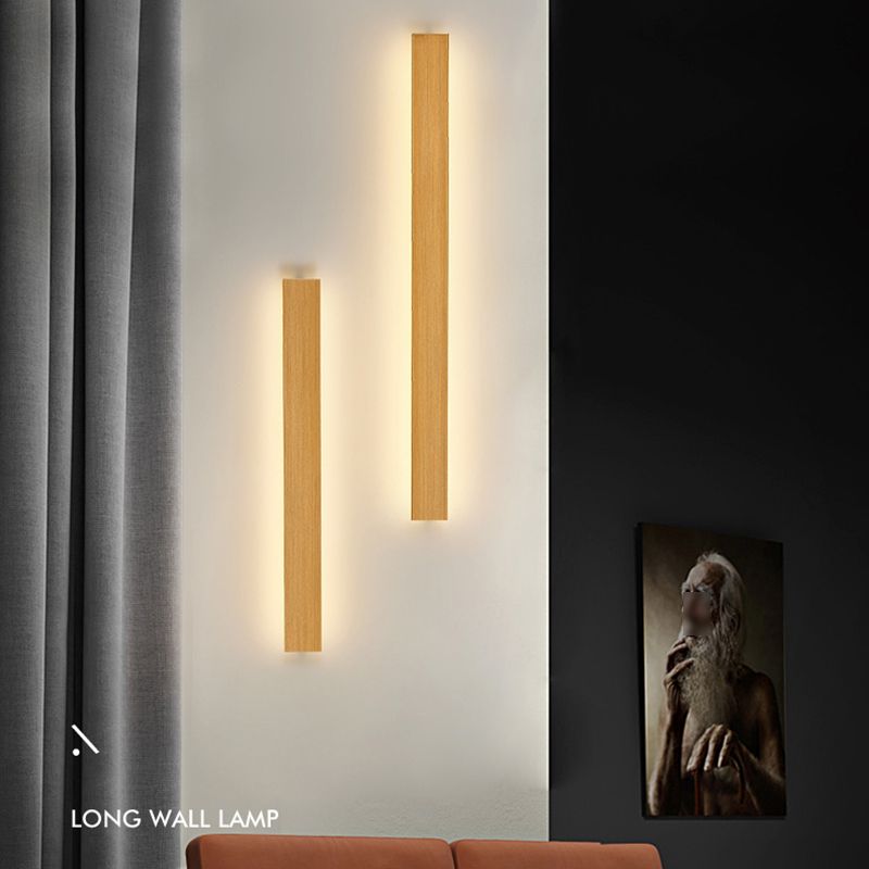 Lineare Form Metallwand Licht moderner Stil Einmals Wandmontage Leuchte