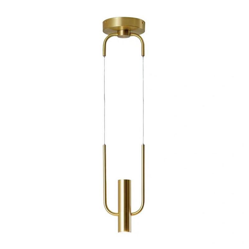Éclairage pendentif en or