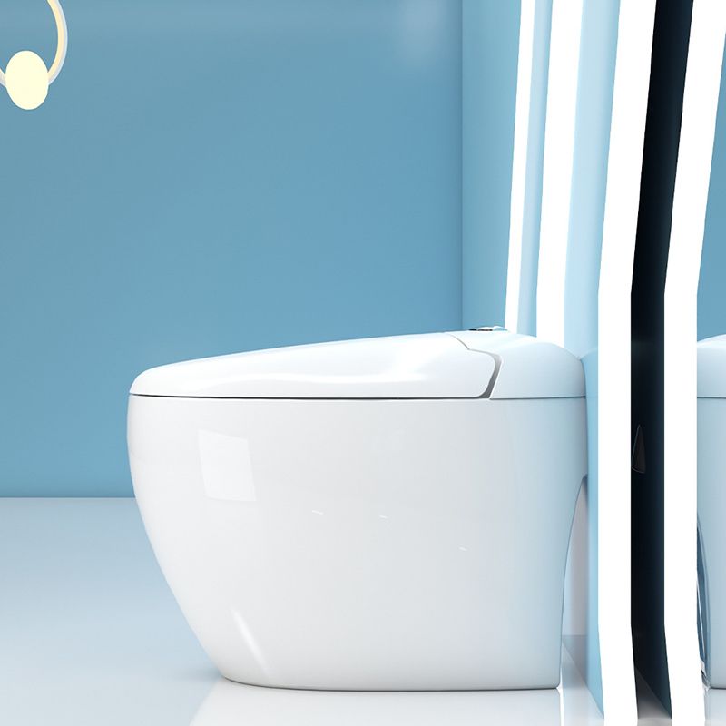 Modern Polished Finish Ceramic Toilet Indoor All-In-One Toilet Bowl
