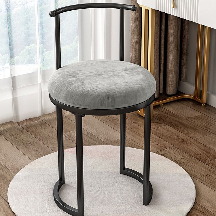 Scandinavian Open Back Side Chair for Home Upholstered Side Chairs