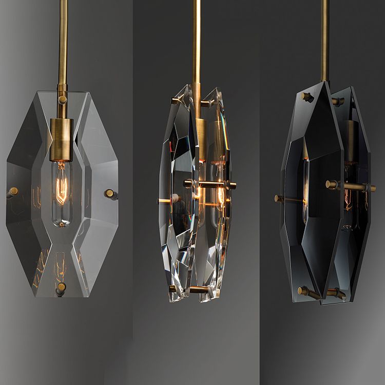Moderner Stil hängend hängendes hängendes kreativer Kristall Anhänger Beleuchtung für Wohnzimmer