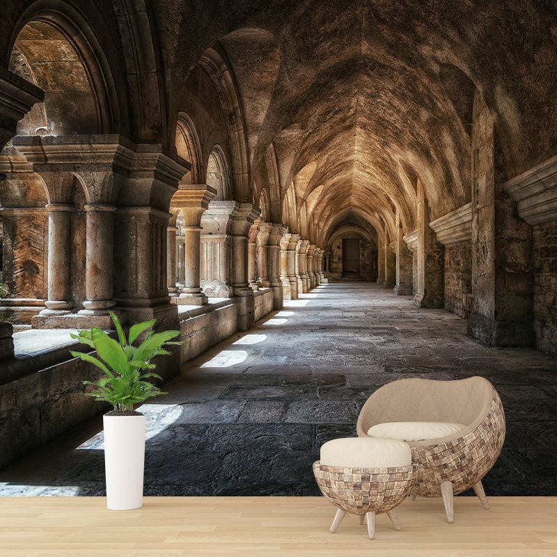 Photography Mural Wallpaper Eco-friendly Novelty Style Wall Covering for Fireplace