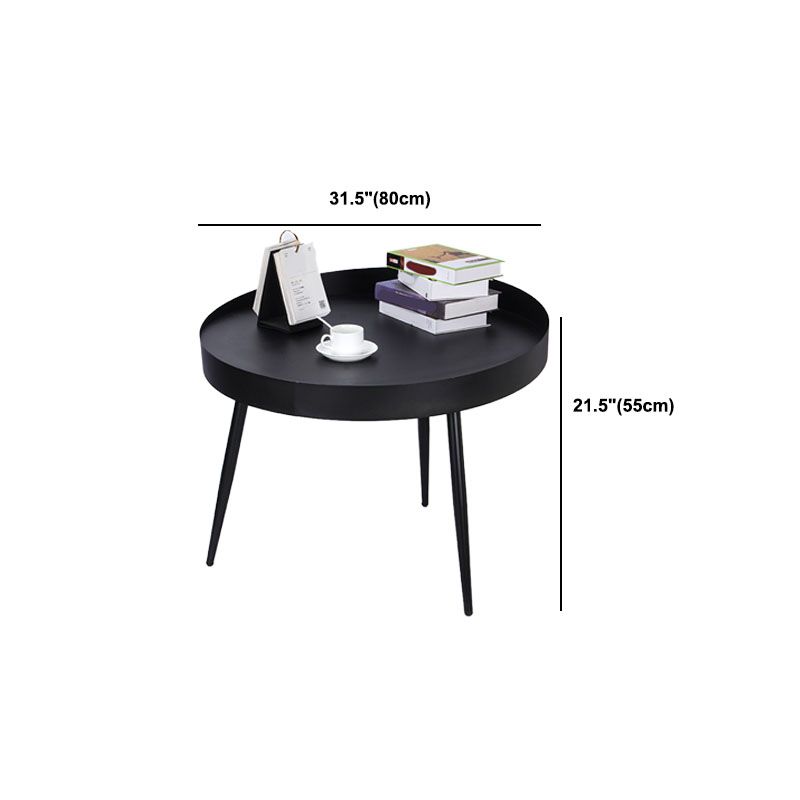 Mid-century Style Side End Table 3 Legs Round Sofa Side Accent Table