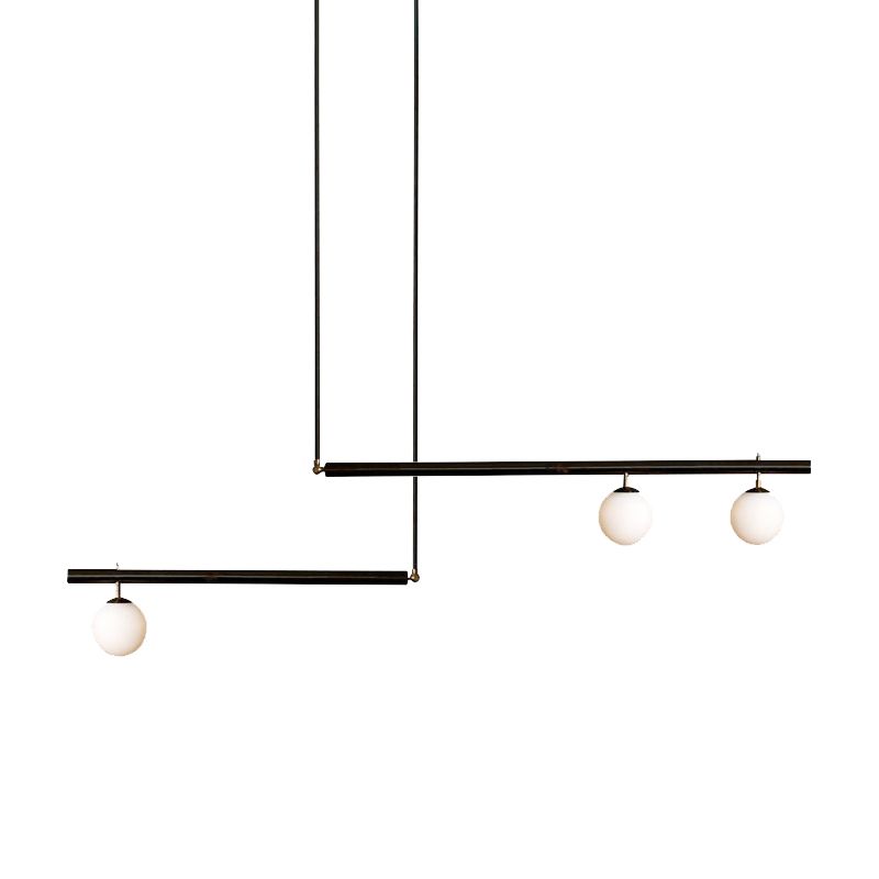 Globe Island Lighting Modern Lighting Chandelier Glass 3 Light Island Pendant Lights