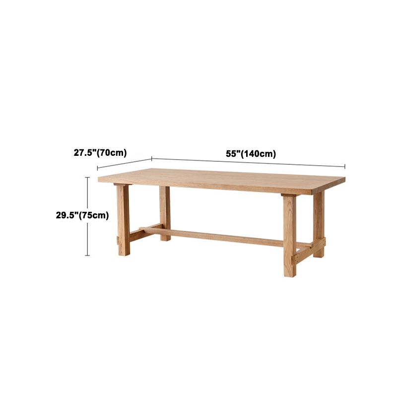 Modern Furniture Dining Set 1/2/4/5/6 Pcs Solid Wood Dining Table and Chairs