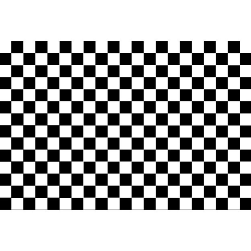 Minimalist Checkered Print Rug Polyester Area Carpet Stain Resistant Carpet for Home Decoration