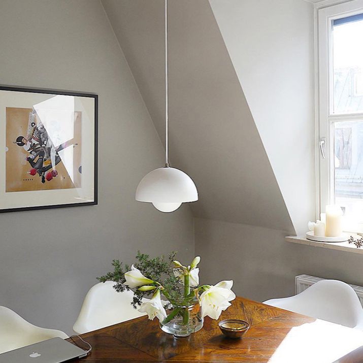 Métal coloré lumière suspendue moderne la lumière du salon du salon