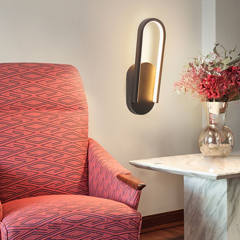 Nordique Contemporain Indoor Mur Light Creative Metal Pichons pour le salon