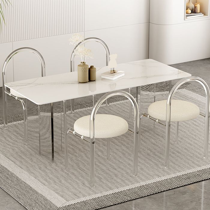 Modern Stone Dining Table 1/2/5/7 Pieces Dining Set for Dining Room