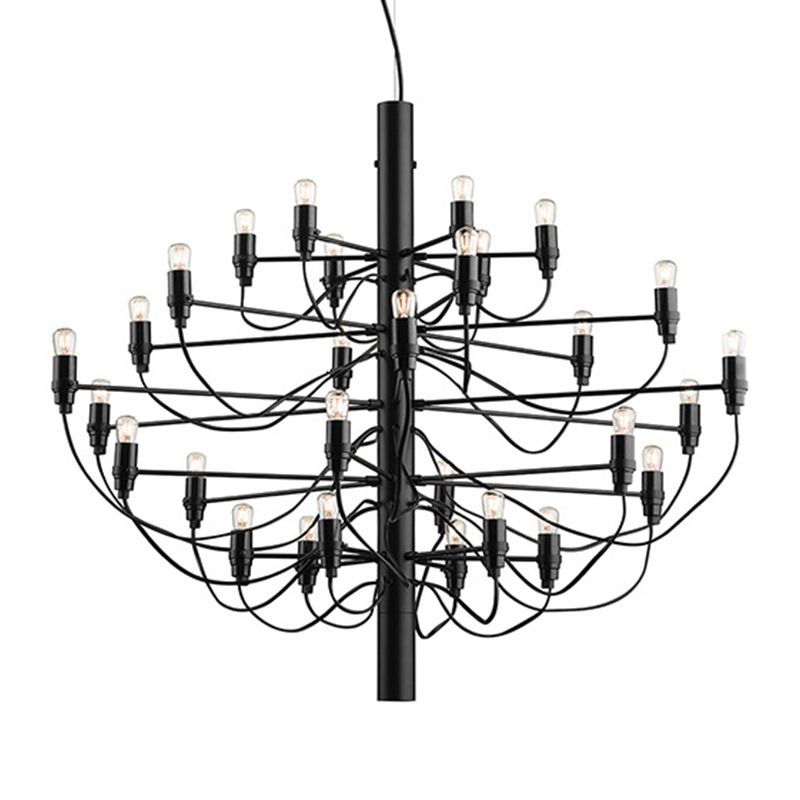 Style moderne suspendu en métal Spoutnik Pendant Light pour le salon