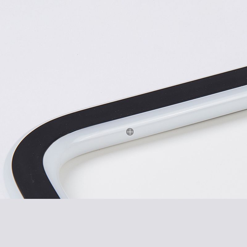 Voyant moderne LED Ultra-slim Square Flush Mount Ceiling Light Bedroom Light Restaurant Light in Nordic Style