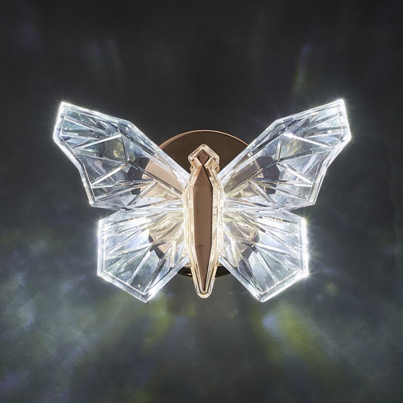 Nordic Style Metal Wall Light Butterfly Shape Wall Lamp for Children's Room