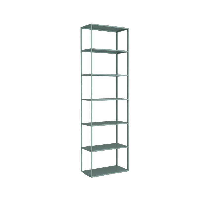 Open Back Modern Style Bookcase Metal Bookshelf for Home Office