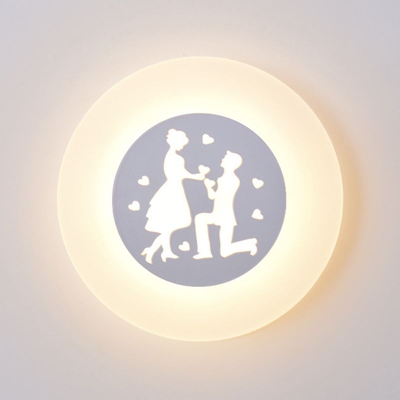 Modern Style Wall Light Sconce Creative Wall Light Fixture for Bedroom