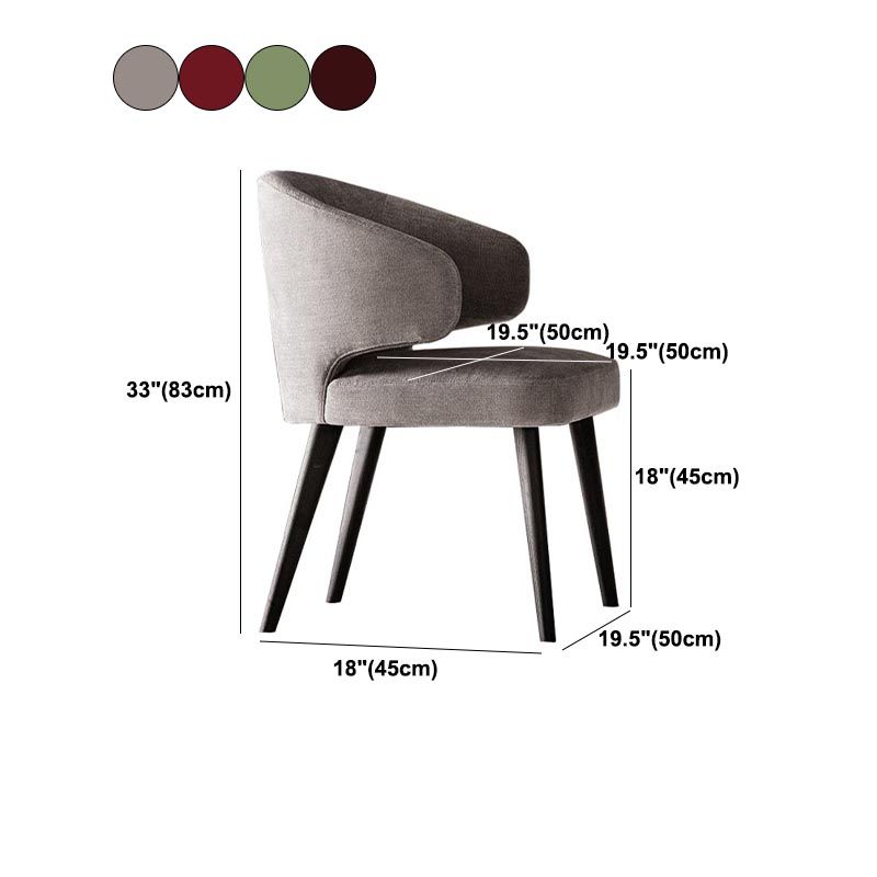 Contemporary Steel Dining Arm Chair Wingback Side Furniture Single in Matte Finish
