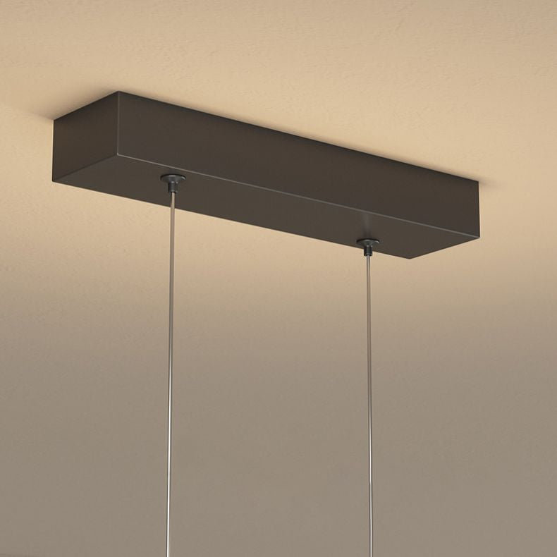 Luces de isla colgantes de libélula ultra contemporánea accesorios de iluminación de araña acrílica para restaurante