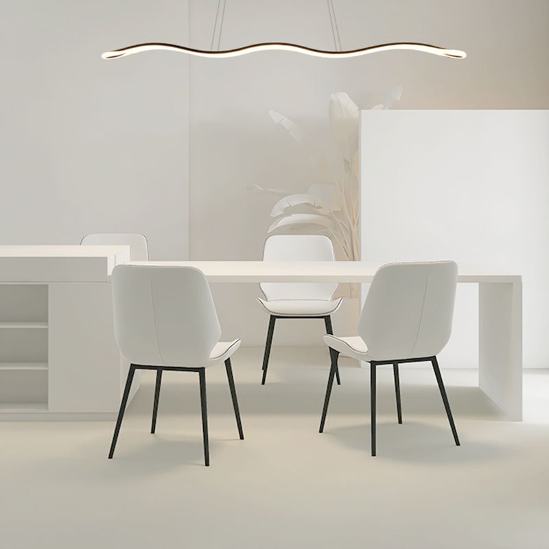 LED Island Light Dining Dining Room Kitchen Modern Simple Style Light