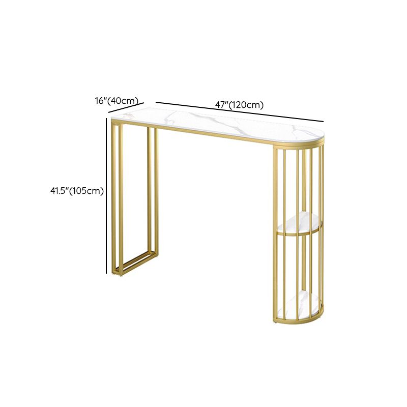 Modern Bar Table Set 1/2/3 Pieces Stone Bar table with Upholstered Stools