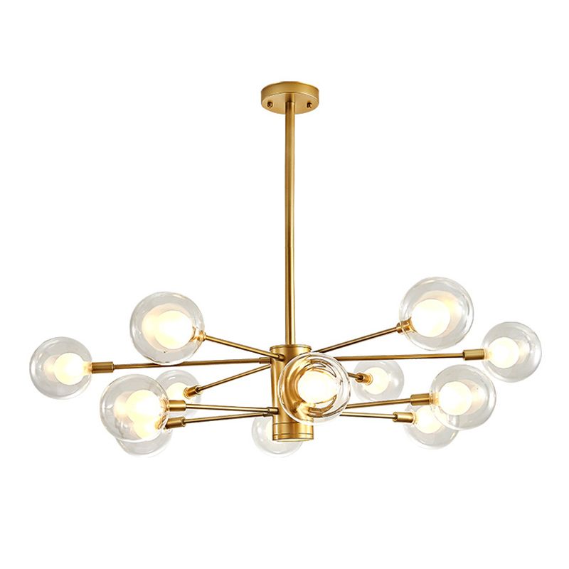 Semplicità postmoderna Simplicity Starburst Apparecchiatura di illuminazione sospesa in vetro Fissature di illuminazione a sospensione per il ristorante