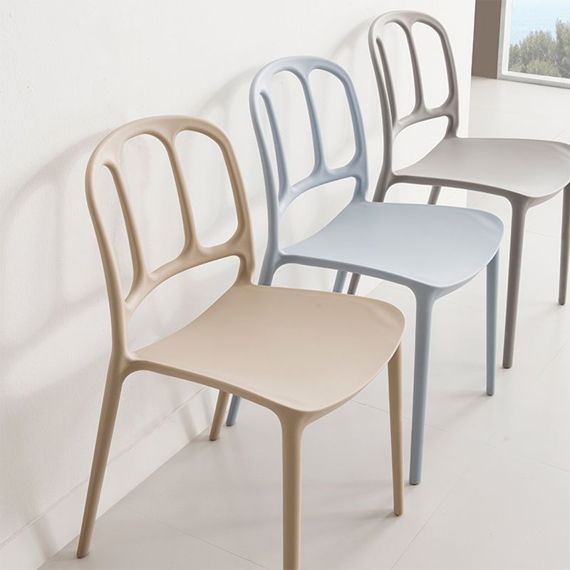 Scandinavisch plastic eetkeukenkamer stoel Windsor zijstoel