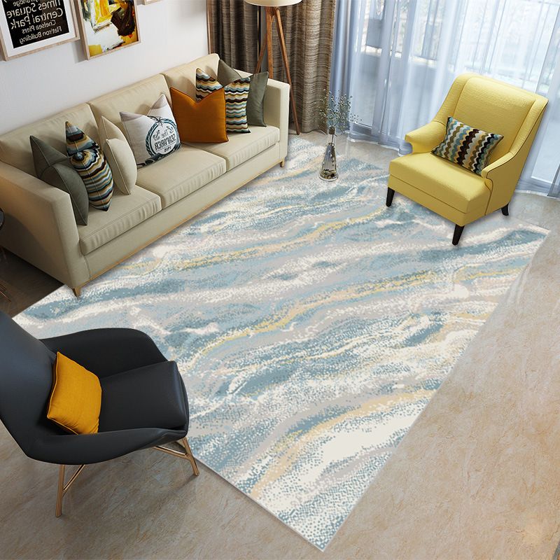 Speciaal veelkleurig 3D geometrisch tapijt Polyester Scandinavisch tapijt Antislip achterkant Huisdiervriendelijk Machinewasbaar tapijt voor woondecoratie