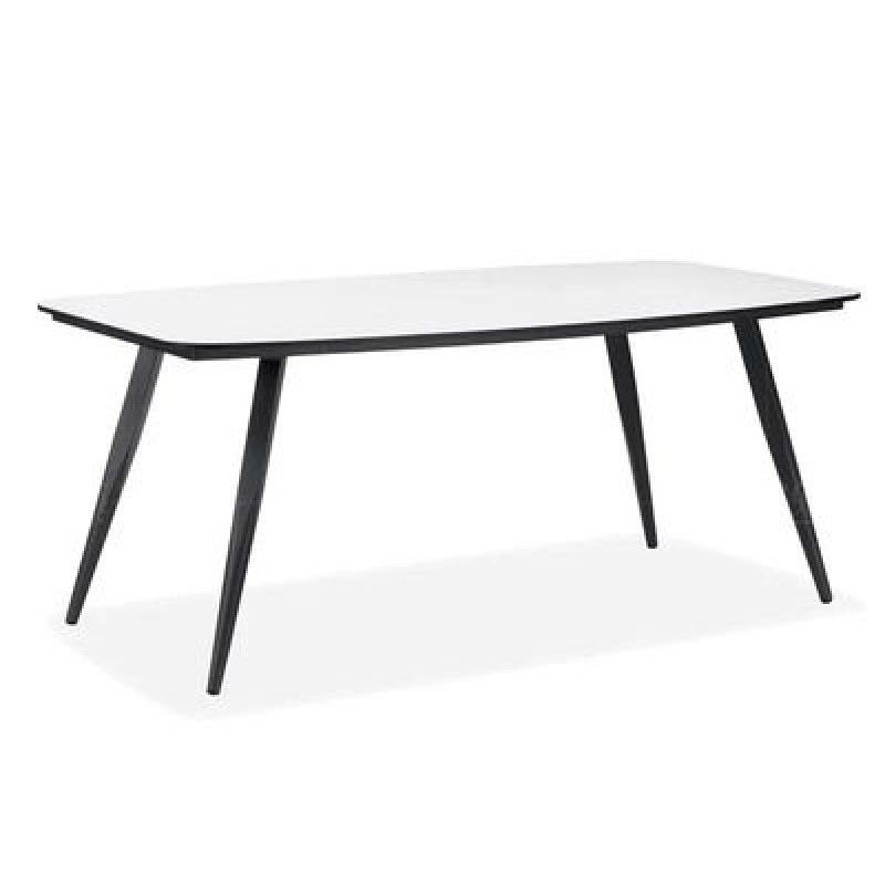 Boho Style 1/5/7 Pieces Dining Set Stone Dining Table Set with Metal Legs for Outdoor