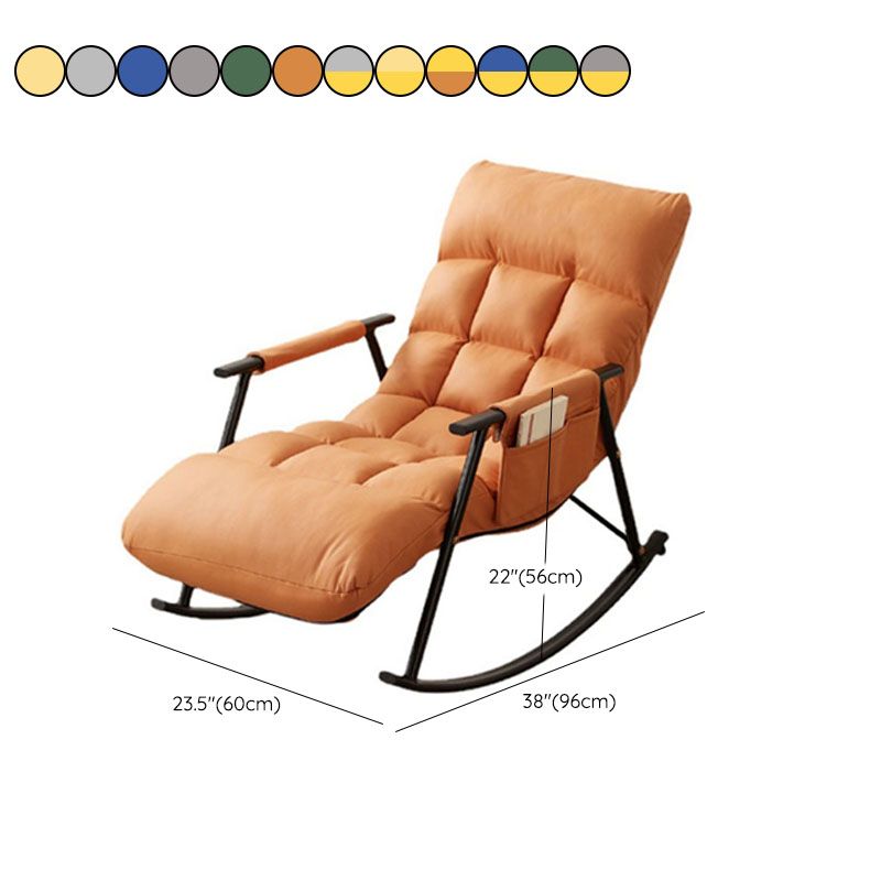 Waterproof Modern Style Single Rocker Chair Simple Chair for Living Room