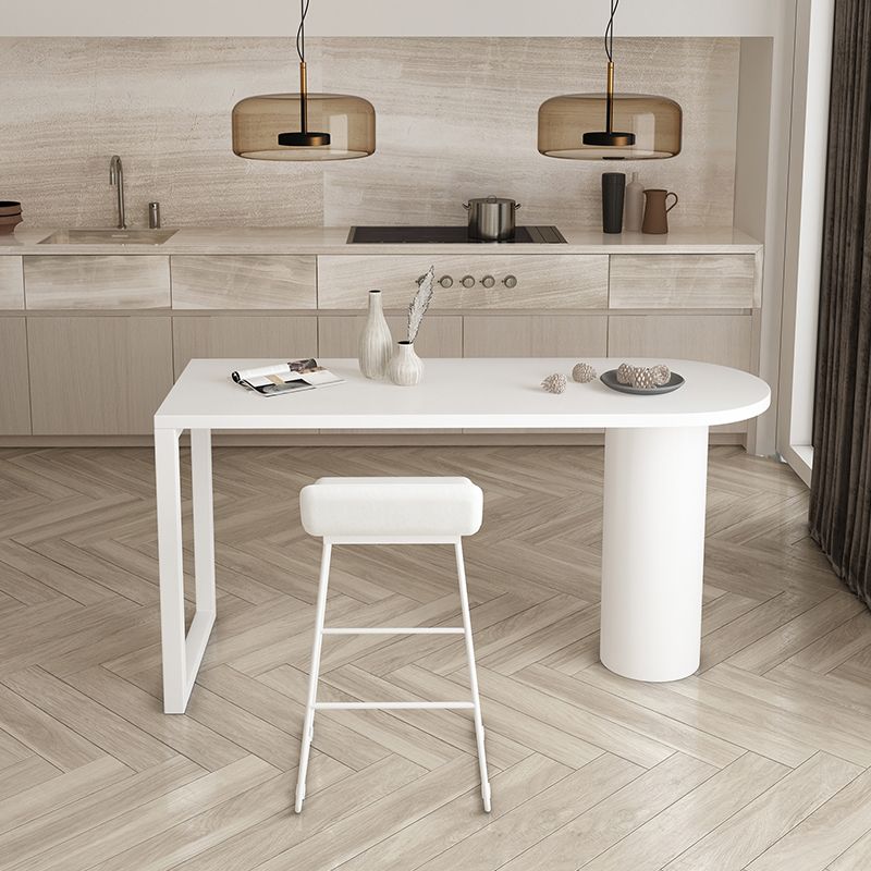 Modern Style Pub Dining Set 1/2 Pieces Solid Wood Counter Set