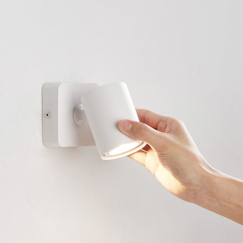 Luce contemporanea a parete regolabile luce con ombra acrilica per camera da letto