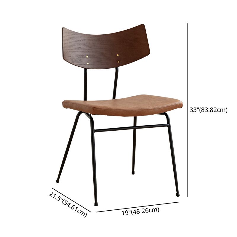 Industrial Dining Room Set with Rectangle Table and Metal Base Dining Set for Home Use