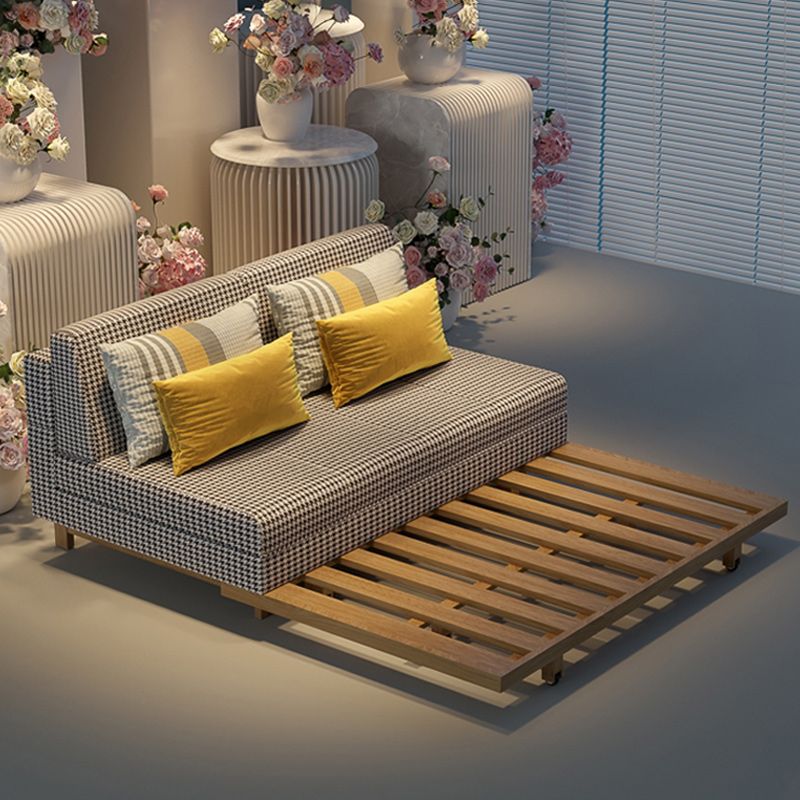 Contemporary Armless Futon Sleeper Sofa Gray Futon Sleeper Sofa Bed