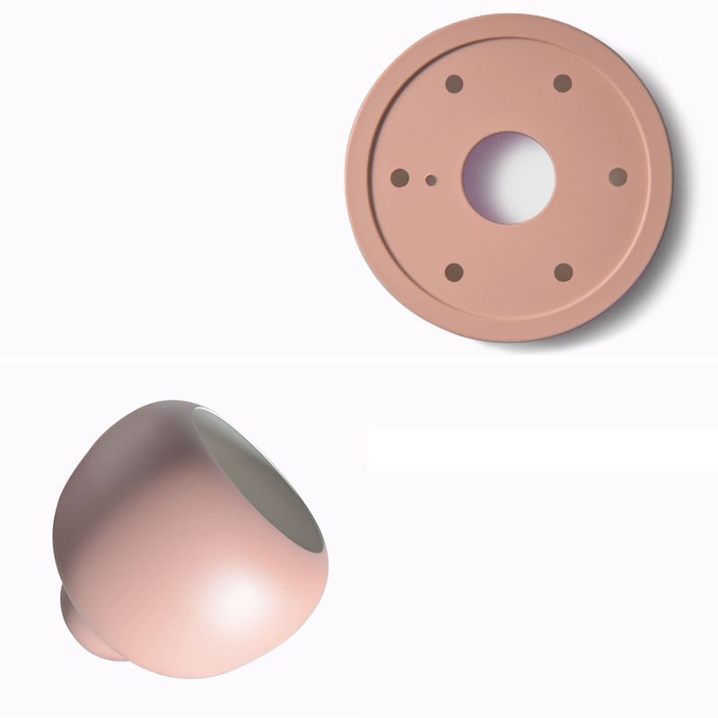 Nordic Aluminum Wall Armed Sconce Single Light Unique Wall Sconce