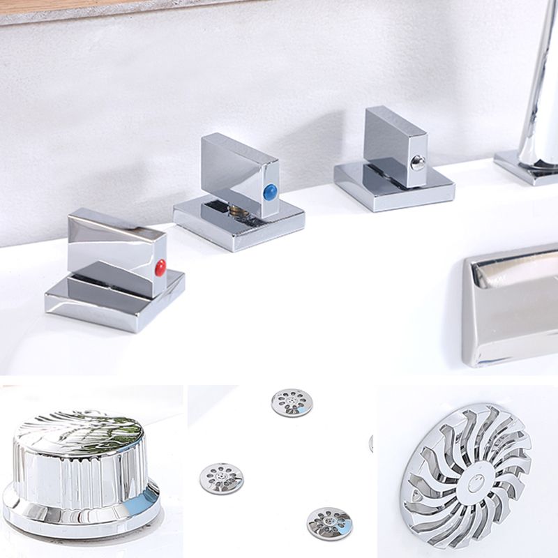 Modern Free Form Bathtub with Drain and Overflow Trim Acrylic Bath