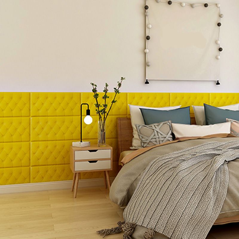 Modern Wall Paneling Living Room Peel and Stick 3D Embossing Waterproof Wall Paneling