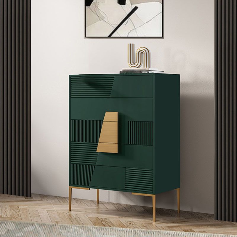 Glam Lingerie Chest Wood Storage Chest with Drawers for Bedroom