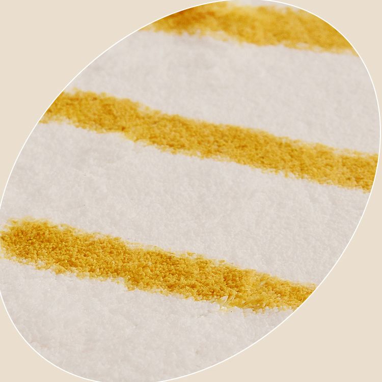 Simple Solid Color Bohemian Rug Polyester Herringbone Area Rug Non-Slip Backing Carpet for Living Room