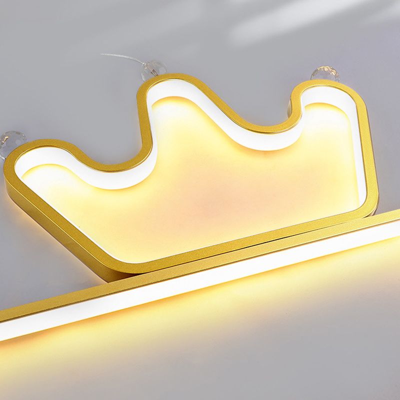 Post Modern LED Pendant Ceiling Fixture in Black / Gold Metal Linear Kitchen Island Light