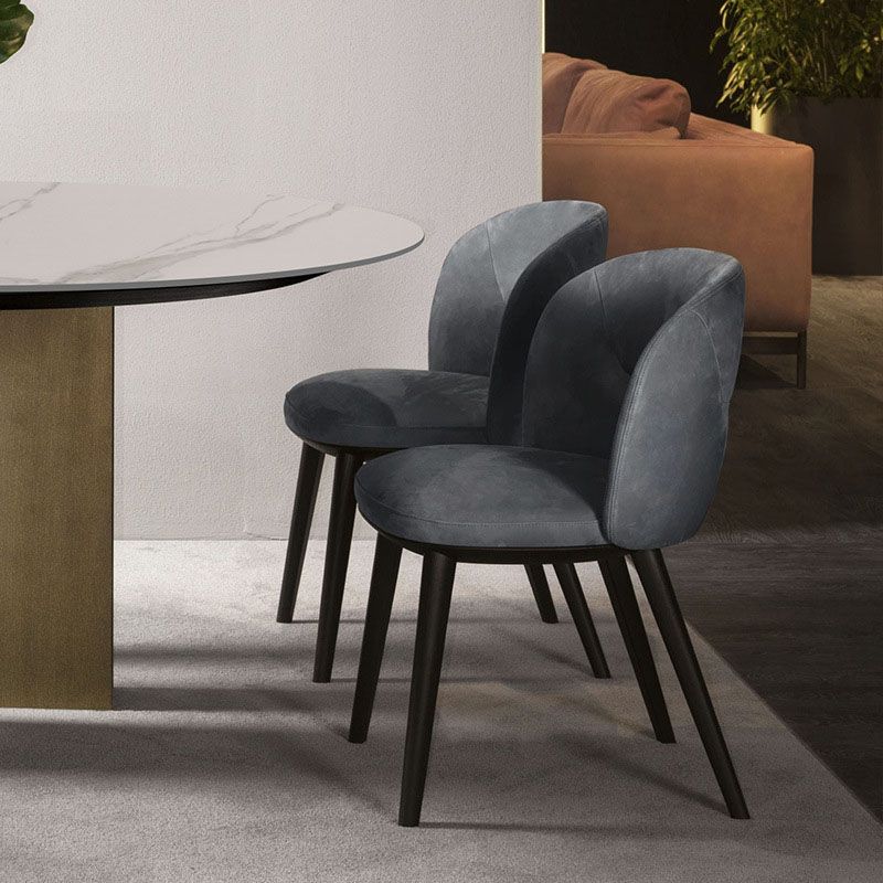 Parsons Side Chair Contemporary Wood Kitchen Dining Side Chair