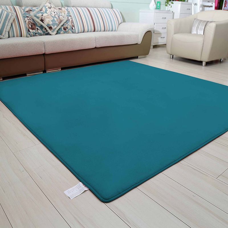 Einfachheit einfacher Teppich Moderner Waschableie Teppich Polyester Flecken Widerstand Teppich für Wohnzimmer