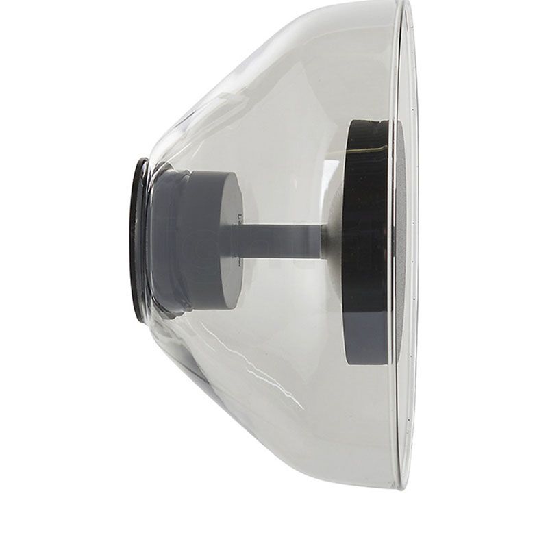 Glass Bowl Sconce Light Fixture Modern Style LED Wall Lighting Fixture for Aisle