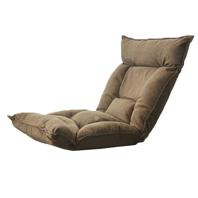 Modern 22.83"Wide*22.83"Deep*23.62" Linen Parsons Chair with Biscuit Back