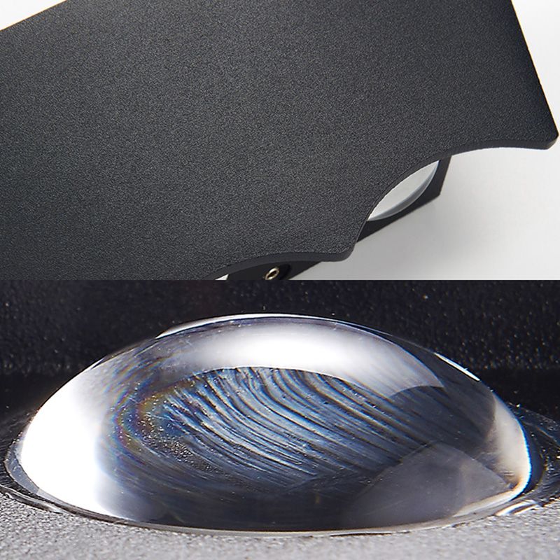 Modern Minimalist Style Up and Down LED Wall Sconce Metal Sconce Light Fixtures for Outside Wall