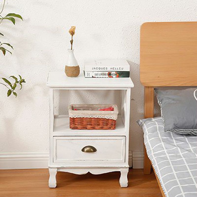 Coastal Storage Chest Solid Wood Dresser with 1/2/3/4 Drawers , 11.7 Inch Width