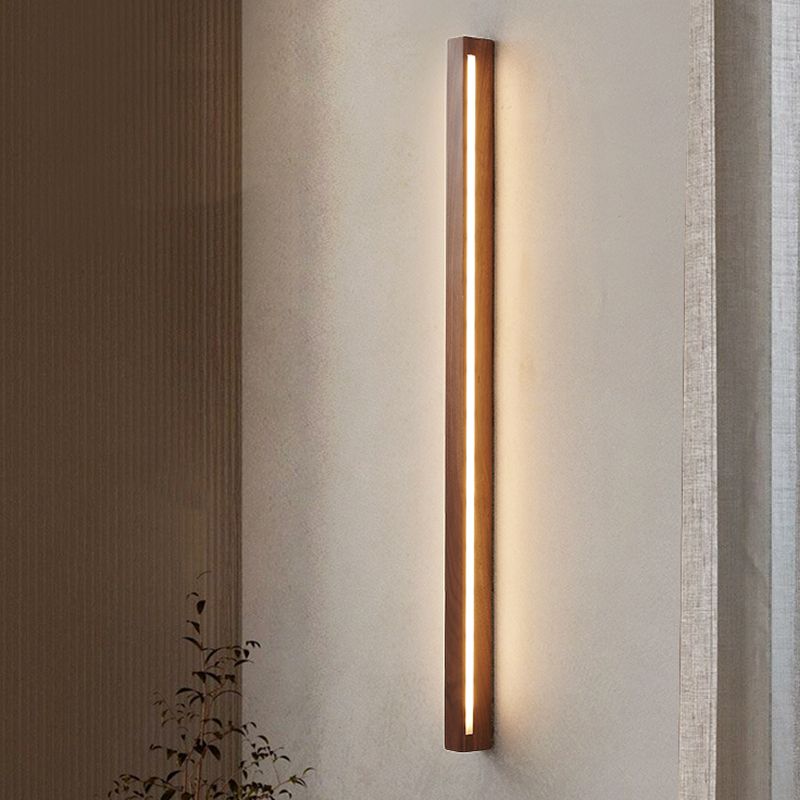 Lámparas de pared lineales contemporáneas de metal 2 luces lámpara de montaje de pared