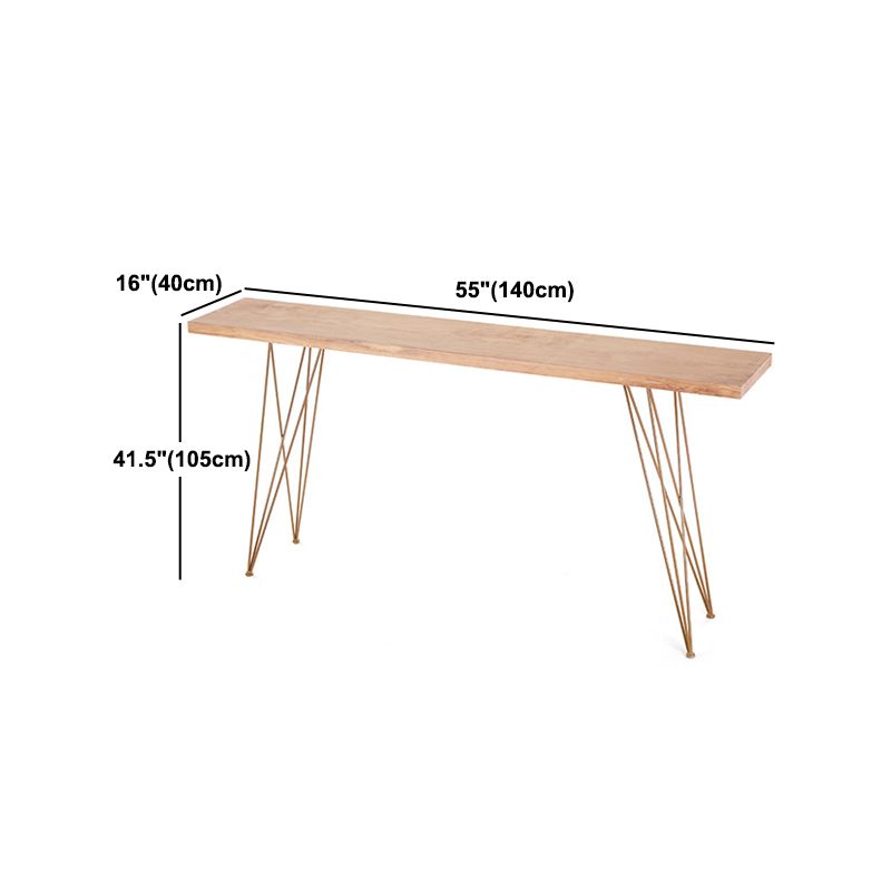 Glam Wooden Bar Table Set 1/2/7 Pieces Rectangle Bar Table with High Stools for Home