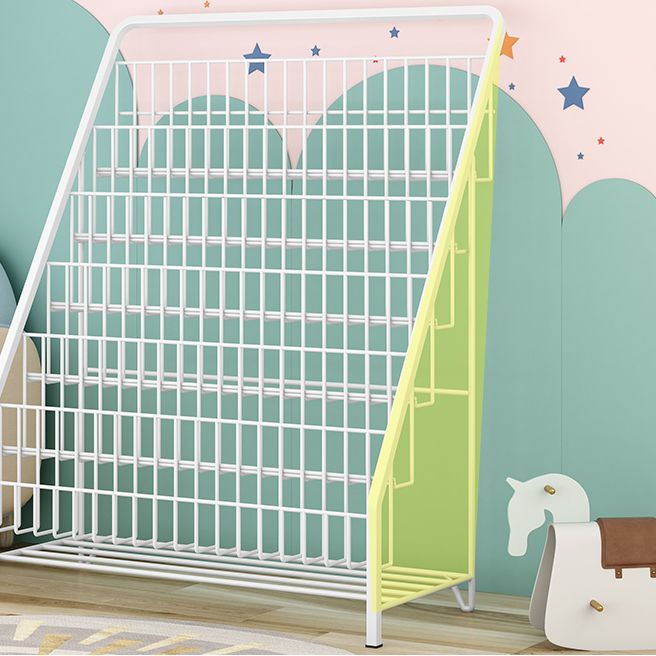 Contemporary Style Bookcase Closed Back Bookshelf for Home Office and Study Room