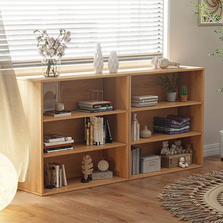 Standard Shelf Bookcase Engineered Wood Bookshelf for Study Room