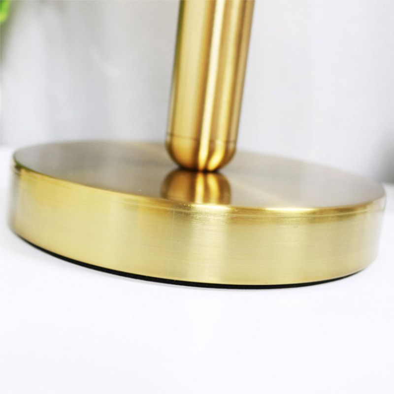 Global Bedside Night Light Opaline Glass 1 Bulb Minimalist Table Light