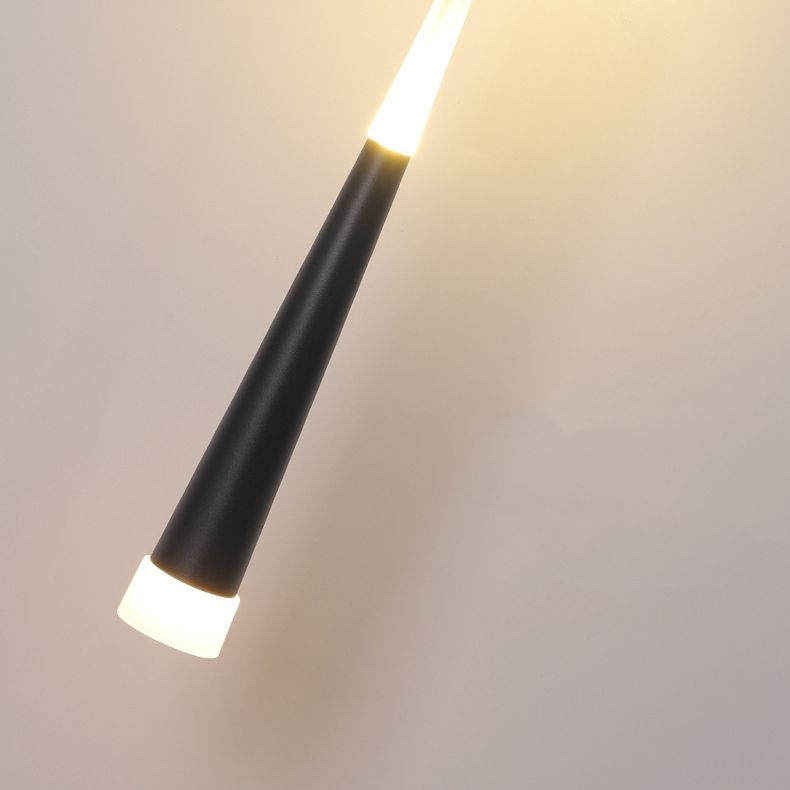 Multi Lights Cylinder Wall Sconces Modern Style Metal Wall Mounted Reading Lights